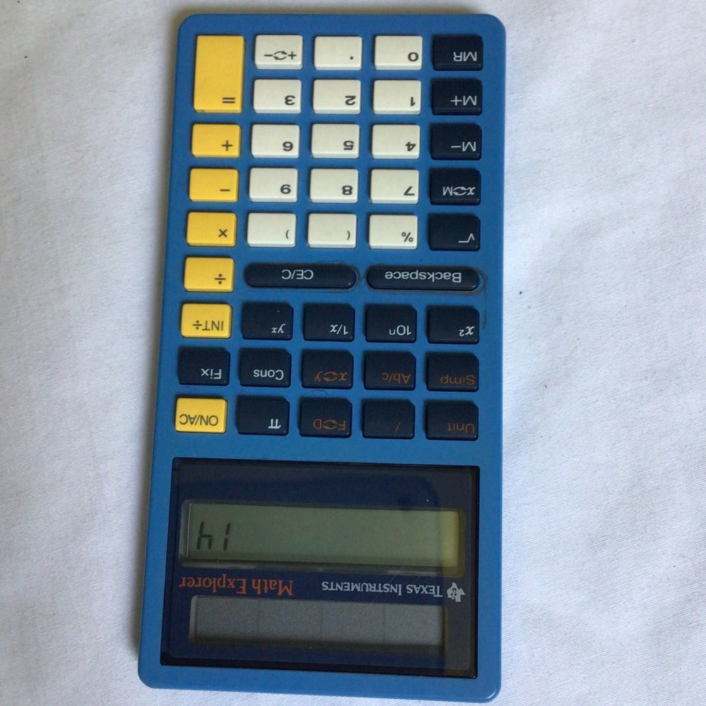 Texas Instruments Math Explorer Solar Calculator - Picture 2 of 4
